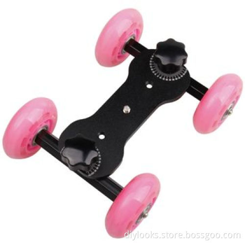 DEBO First Generation Floor Table Video Slider Track Dolly Car for DSLR Camera